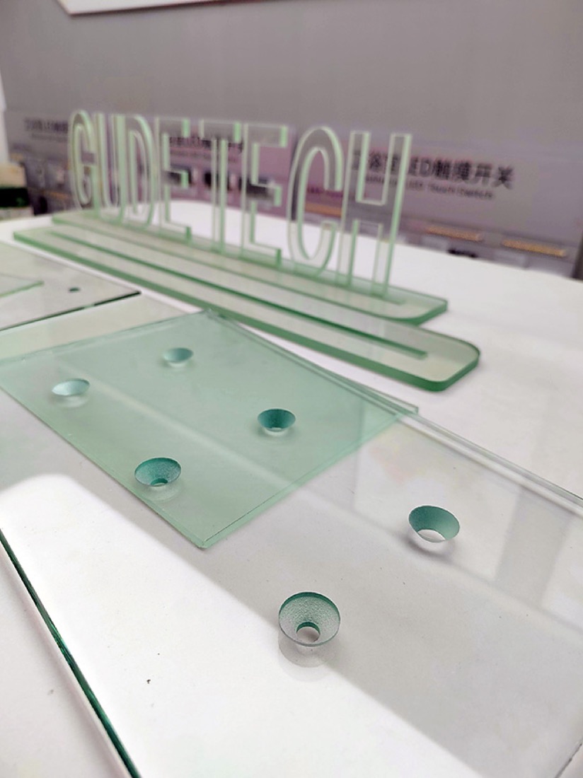 Plastic laser-processed sample